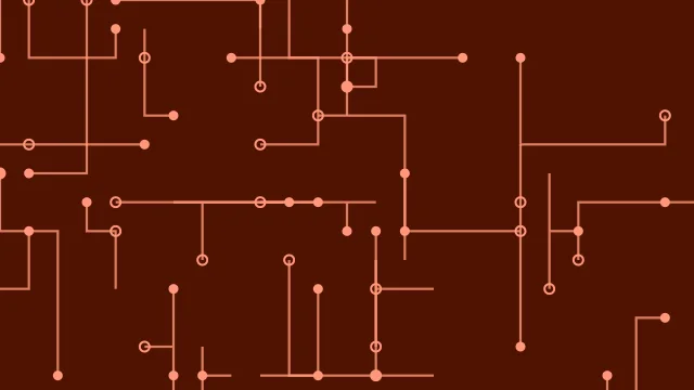 Blazing Flame circuit board background — free HD gaming wallpaper