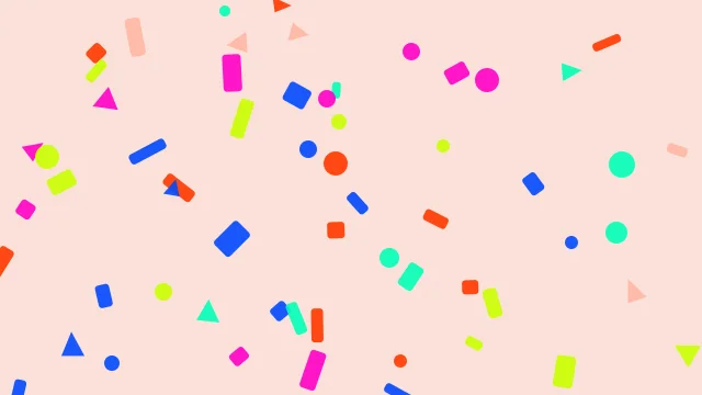 Blazing Flame confetti background — free HD party background