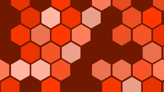 Blazing Flame hexagon desktop wallpaper — free 4K blazing flame wallpaper 3840x2160