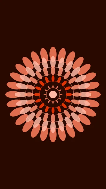 Blazing Flame mandala phone wallpaper — free HD blazing flame mobile wallpaper 1080x1920