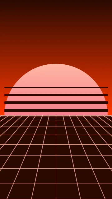 Blazing Flame vaporwave phone wallpaper — free HD blazing flame mobile wallpaper 1080x1920