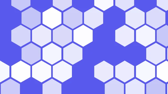 Blue 100 hexagon desktop wallpaper — free 4K blue 100 wallpaper 3840x2160