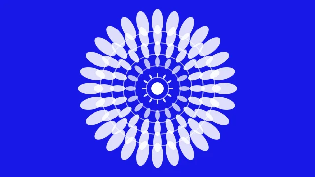 Blue 100 mandala desktop wallpaper — free 4K blue 100 wallpaper 3840x2160