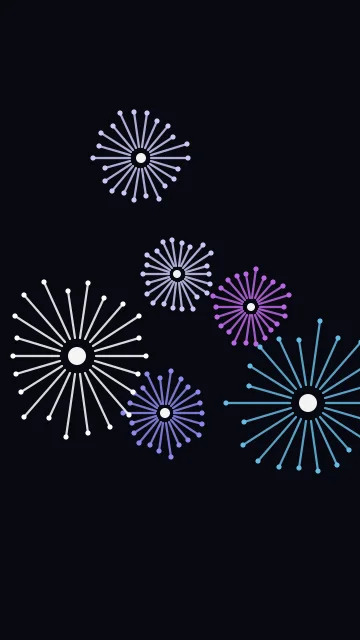 Blue 400 fireworks phone wallpaper — free HD blue 400 mobile wallpaper 1080x1920