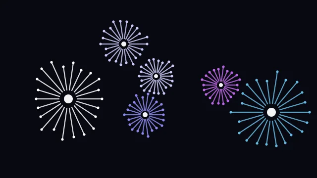 Blue 400 fireworks desktop wallpaper — free 4K blue 400 wallpaper 3840x2160