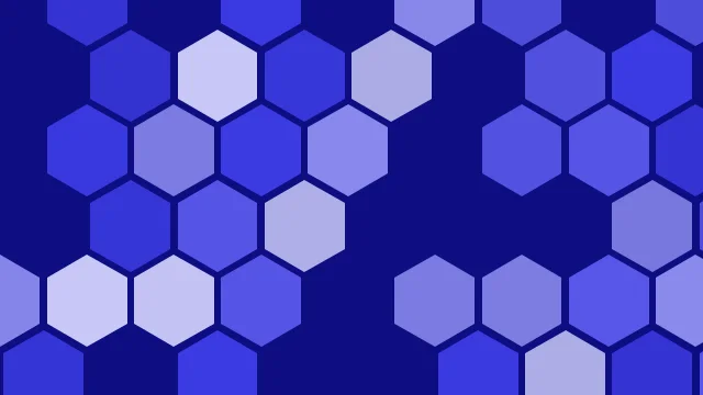 Blue 400 hexagon desktop wallpaper — free 4K blue 400 wallpaper 3840x2160