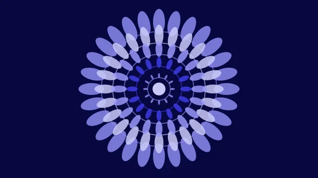 Blue 400 mandala desktop wallpaper — free 4K blue 400 wallpaper 3840x2160