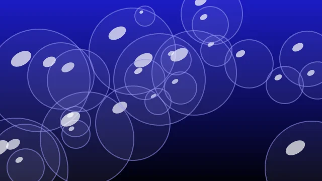 Blue 500 bubbles desktop wallpaper — free 4K blue 500 wallpaper 3840x2160