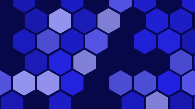 Blue 500 hexagon desktop wallpaper — free 4K blue 500 wallpaper 3840x2160