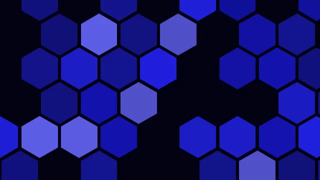 Blue 600 hexagon desktop wallpaper — free 4K blue 600 wallpaper 3840x2160