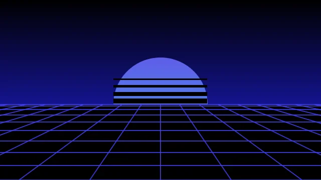 Blue 600 vaporwave desktop wallpaper — free 4K blue 600 wallpaper 3840x2160