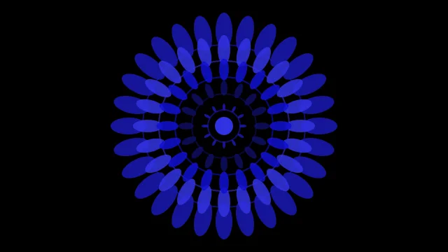 Blue 700 mandala desktop wallpaper — free 4K blue 700 wallpaper 3840x2160