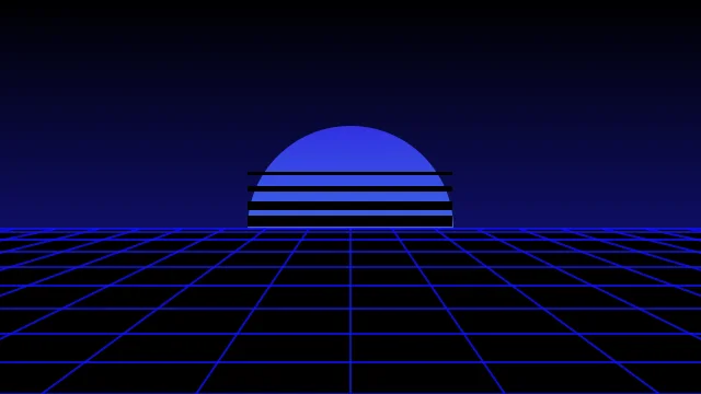 Blue 700 vaporwave desktop wallpaper — free 4K blue 700 wallpaper 3840x2160