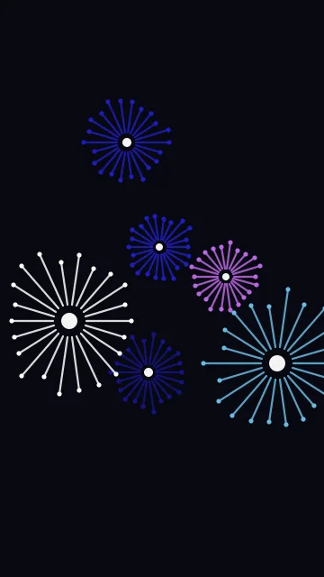 Blue 800 fireworks phone wallpaper — free HD blue 800 mobile wallpaper 1080x1920