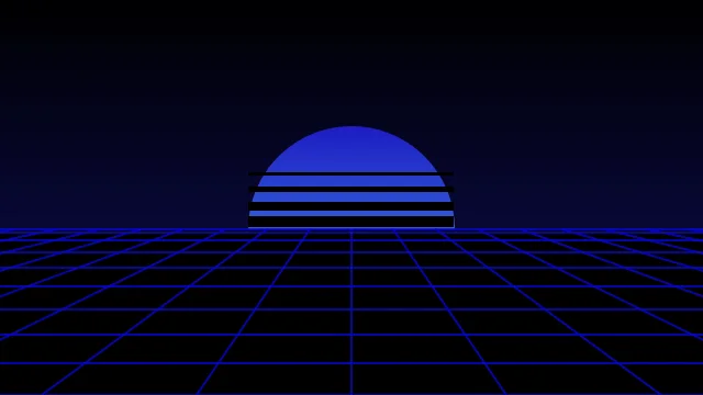 Blue 800 vaporwave desktop wallpaper — free 4K blue 800 wallpaper 3840x2160