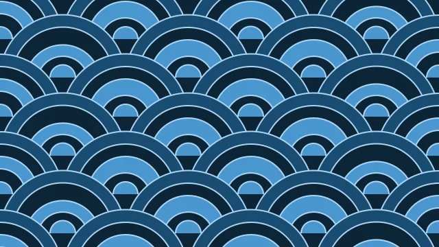 Blue Bell art deco background — free HD blue bell color wallpaper 1920x1080