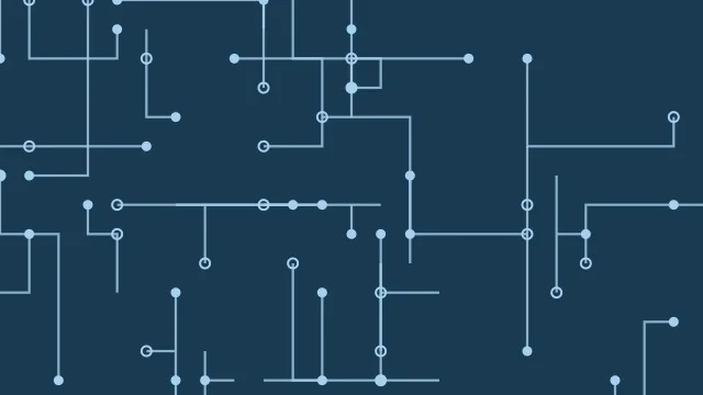 Blue Bell circuit board background — free HD blue bell color wallpaper 1920x1080