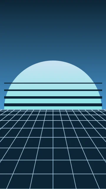 Blue Bell vaporwave phone wallpaper — free HD blue bell mobile wallpaper 1080x1920