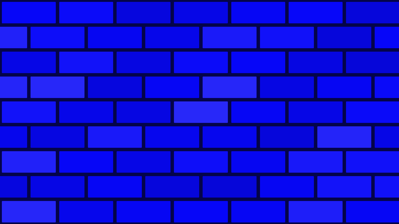 Blue brick background — free HD blue color wallpaper 1920x1080