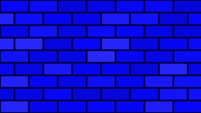 Blue brick background — free HD blue color wallpaper 1920x1080