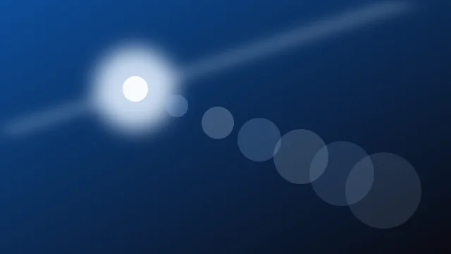 Blue Energy lens flare background — free HD blue energy color wallpaper 1920x1080