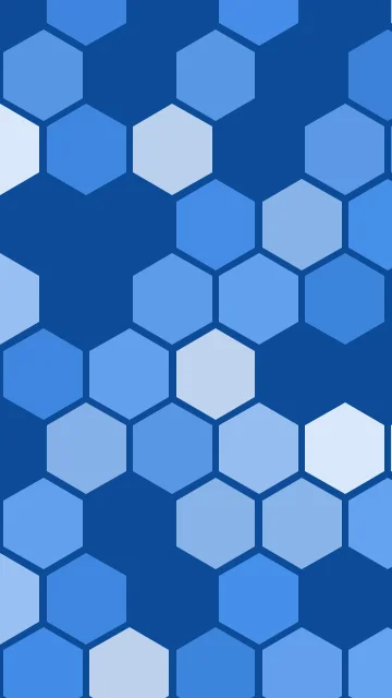 Blue Energy hexagon phone wallpaper — free HD blue energy mobile wallpaper 1080x1920