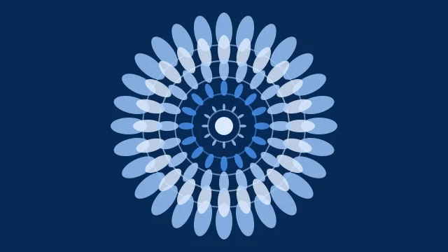 Blue Energy mandala background — free HD blue energy color wallpaper 1920x1080