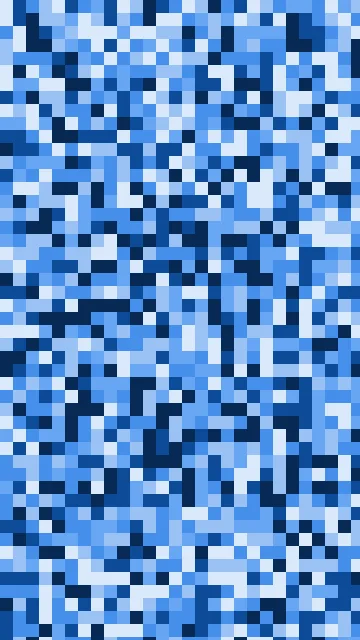 Blue Energy pixel phone wallpaper — free HD blue energy mobile wallpaper 1080x1920