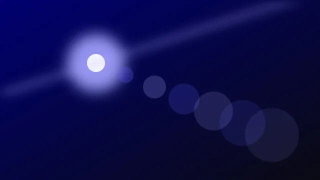 Blue lens flare background — free HD blue color wallpaper 1920x1080