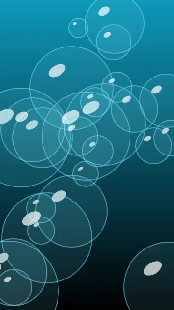 Blue Green bubbles phone wallpaper — free HD blue green mobile wallpaper 1080x1920