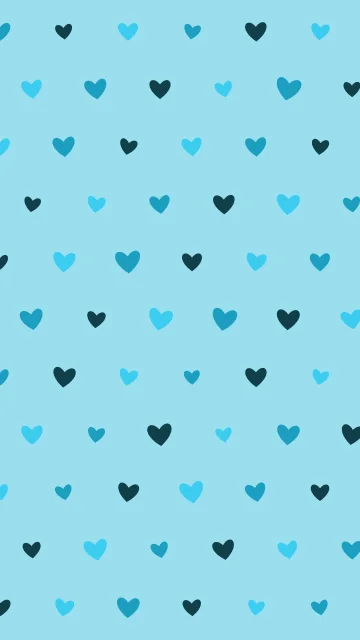 Blue Green hearts phone wallpaper — free HD blue green mobile wallpaper 1080x1920