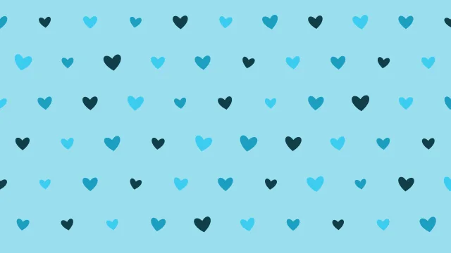 Blue Green hearts background — free HD blue green color wallpaper 1920x1080