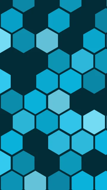 Blue Green hexagon phone wallpaper — free HD blue green mobile wallpaper 1080x1920