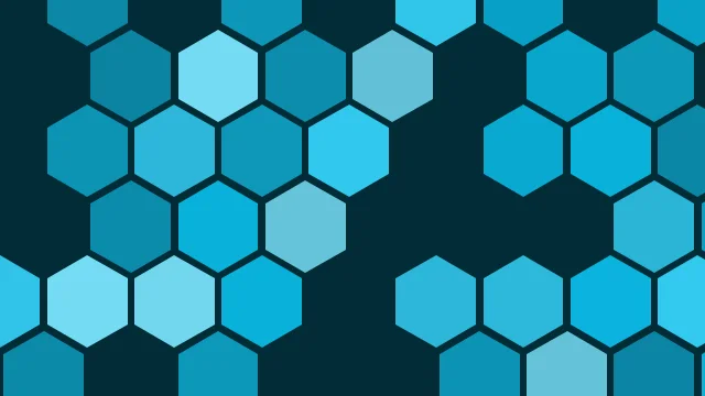 Blue Green hexagon background — free HD blue green color wallpaper 1920x1080