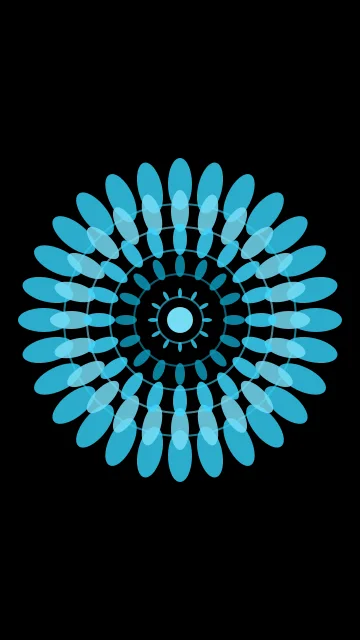 Blue Green mandala phone wallpaper — free HD blue green mobile wallpaper 1080x1920