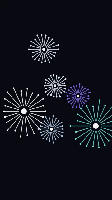 Blue Grey fireworks phone wallpaper — free HD blue grey mobile wallpaper 1080x1920