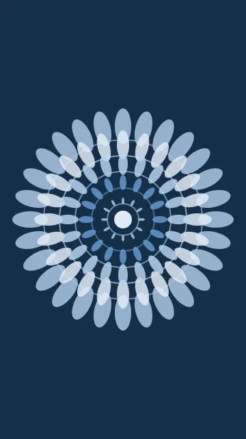 Blue Grey mandala phone wallpaper — free HD blue grey mobile wallpaper 1080x1920