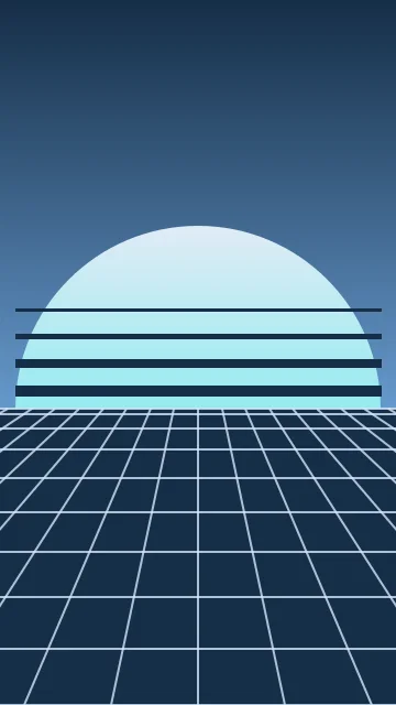Blue Grey vaporwave phone wallpaper — free HD blue grey mobile wallpaper 1080x1920