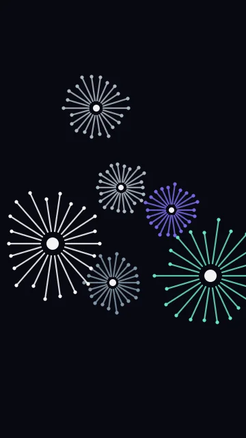 Blue Slate fireworks phone wallpaper — free HD blue slate mobile wallpaper 1080x1920