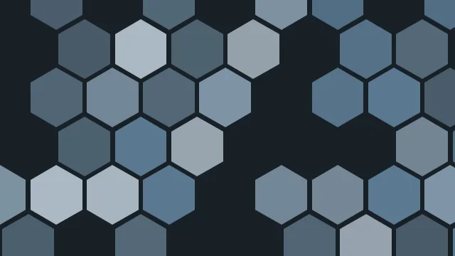 Blue Slate hexagon desktop wallpaper — free 4K blue slate wallpaper 3840x2160