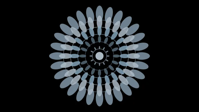 Blue Slate mandala desktop wallpaper — free 4K blue slate wallpaper 3840x2160