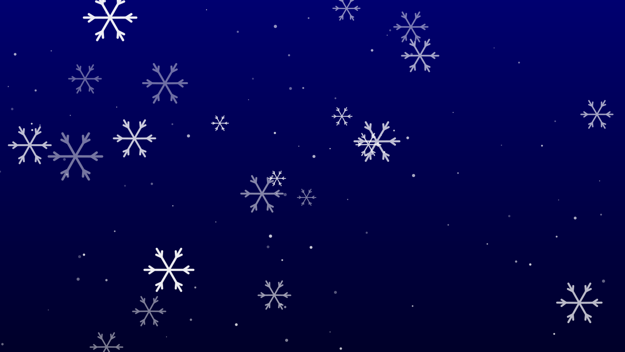 Blue snowflake background — free HD blue color wallpaper 1920x1080