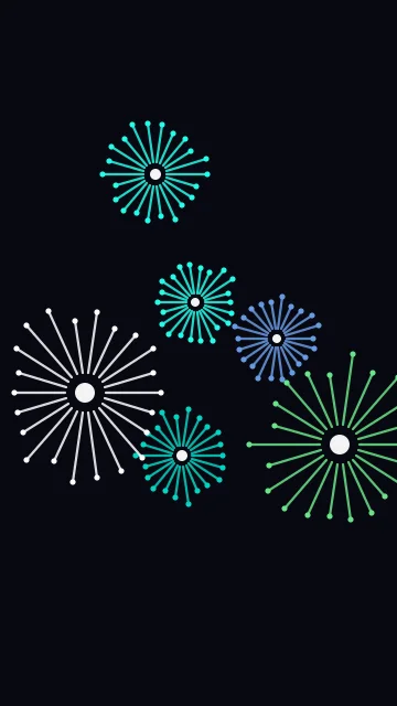 Blue Spruce fireworks phone wallpaper — free HD blue spruce mobile wallpaper 1080x1920