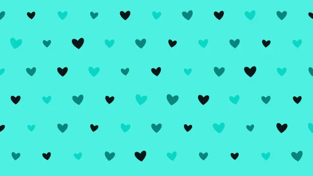 Blue Spruce hearts background — free HD blue spruce color wallpaper 1920x1080