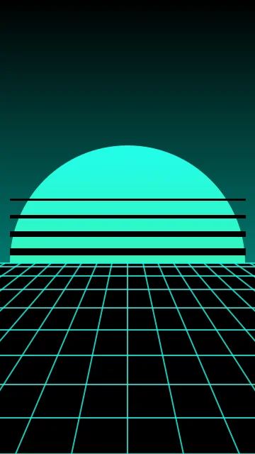 Blue Spruce vaporwave phone wallpaper — free HD blue spruce mobile wallpaper 1080x1920