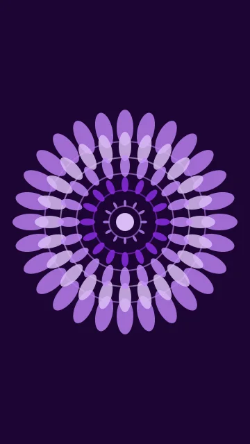 Blue Violet mandala phone wallpaper — free HD blue violet mobile wallpaper 1080x1920