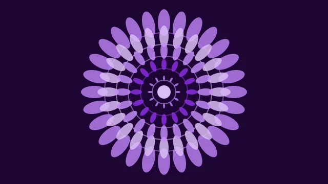 Blue Violet mandala background — free HD blue violet color wallpaper 1920x1080
