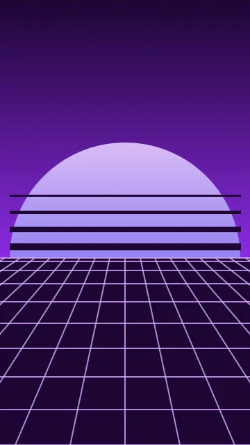 Blue Violet vaporwave phone wallpaper — free HD blue violet mobile wallpaper 1080x1920