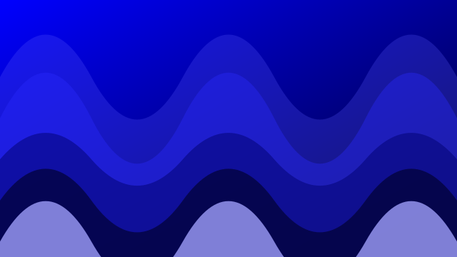 Blue waves background — free HD blue color wallpaper 1920x1080