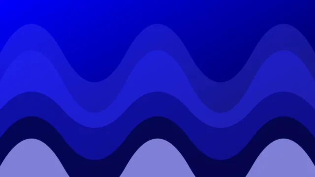Blue waves background — free HD blue color wallpaper 1920x1080
